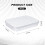 Refrigerator Fresh-Keeping Storage Box Home Transparent PE Soft Cover Stackable Food Grade Preservation Box 4