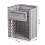 Kitchen Wall-Mounted Trash Can Foldable Hanging Household High-Value Trash Can Cabinet Hanging Trash Can,Gray 8