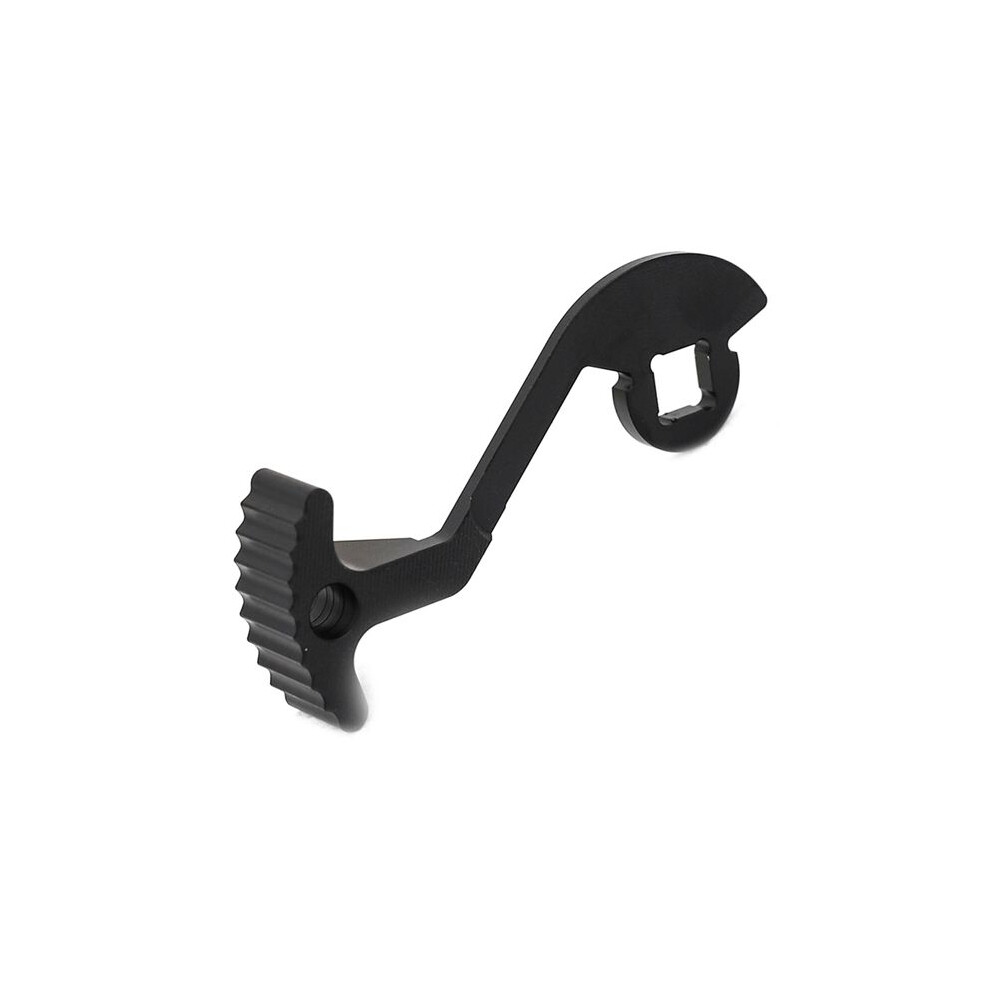 Tauoh Black One-Handed Control Transmitter Steering Wheel Trigger Thumb Lever For Flysky Noble Nb4 Nb4+ Controller Upgrade