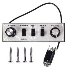 Prewired Width Control Plate Loaded Wiring Harness Guitar Circuit Board Stringed Instruments Accessories