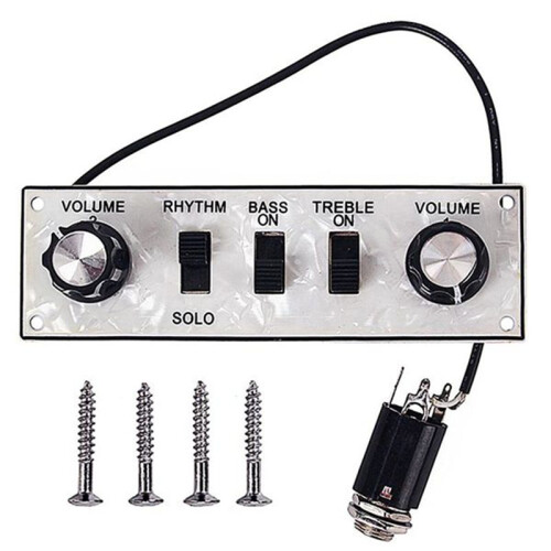 Prewired Width Control Plate Loaded  Wiring Harness Guitar Circuit Board Stringed Instruments Accessories