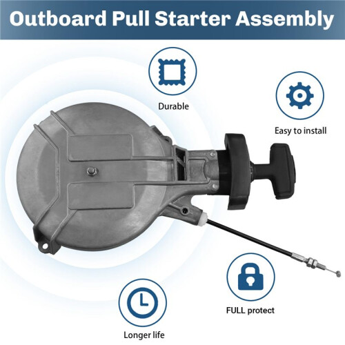 Outboard  6E4-15710 6E415710 for   2 Stroke 4HP/5HP/6HP  Puller Assembly 2