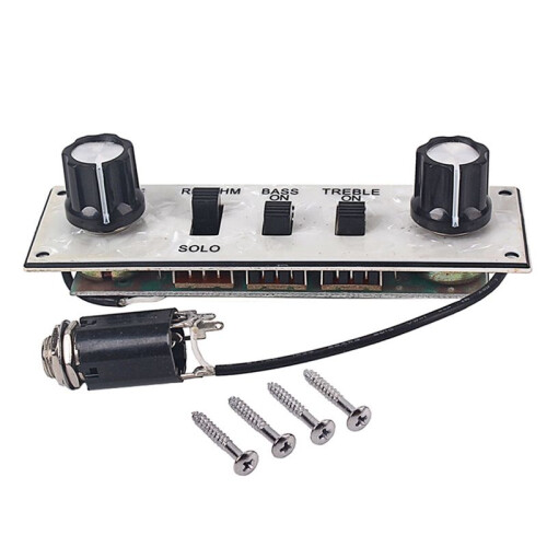 Prewired Width Control Plate Loaded  Wiring Harness Guitar Circuit Board Stringed Instruments Accessories 1