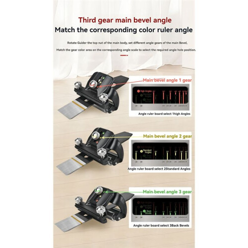 Adjustable Angle Sharpening Stand Quick Positioning Sharpening Fixture for Woodworking Chiseling and Planing 2