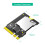 New Version Micro- Card, TF SDHC SDXC to NGFF Key A-E Adapter 7