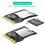 New Version Micro- Card, TF SDHC SDXC to NGFF Key A-E Adapter 4