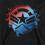 Captain America (9-11 Years, Black) Captain America Childrens/Kids Gradient Shield Pull Over Hoodie 6