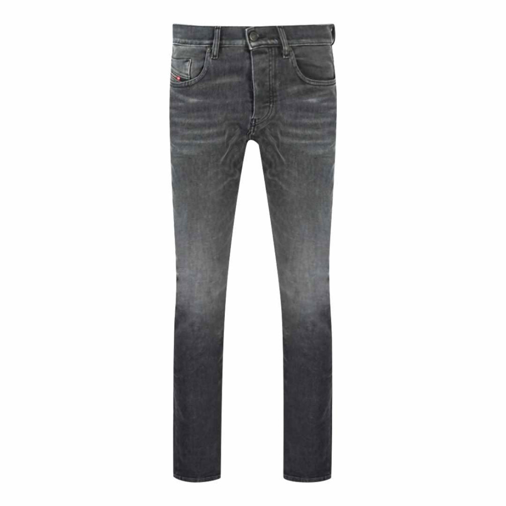 Diesel (29R, ) Mens D-Viker Jeans Grey