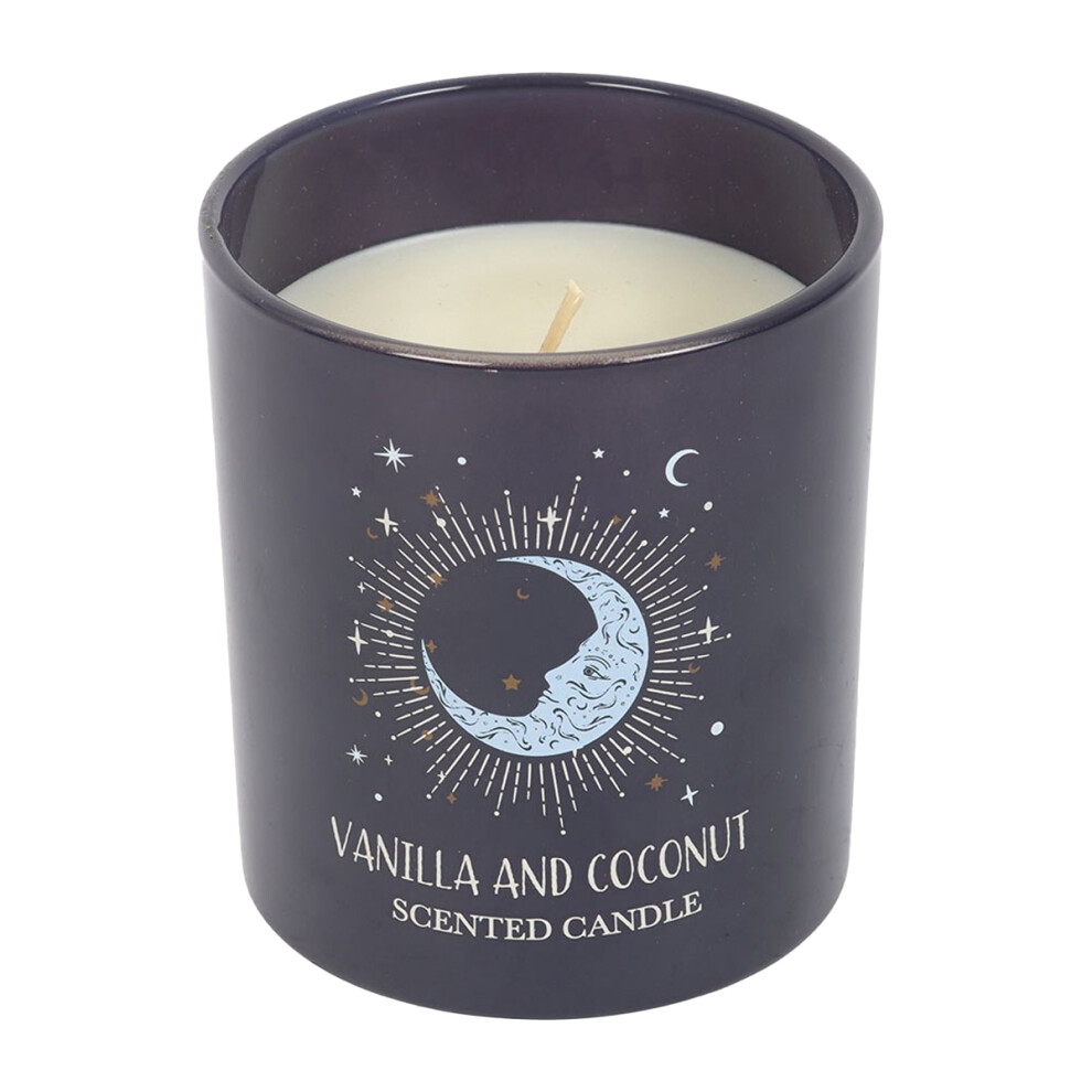 Something Different Vanilla And Coconut Crescent Moon Candle