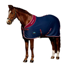 (6' 3", Navy/Burgundy) Weatherbeeta Opulence Standard-Neck Show Sheet