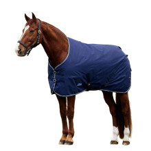 (4', Navy/Charcoal) Weatherbeeta Comfitec Tyro Standard-Neck 50g Horse Turnout Rug