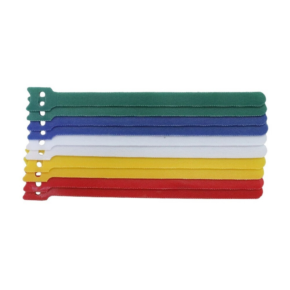 (200Mm X 4.5Mm, Red/Yellow/Blue/Green/Black) Securlec Cable Ties (Pack Of 100) 5063884414108