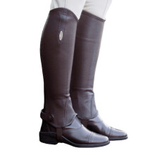 Brogini Unisex Adult Vicenza Leather Tall Gaiters
