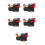 5Pcs Heavy Duty Automotive Disconnect Switch Multi-Color Off 5