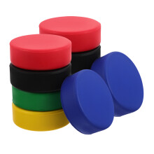 30Stk PU Eishockey Pucks Bunt Für Training Zuhause Und Büro