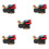 5Pcs Heavy Duty Automotive Disconnect Switch Multi-Color Off 4