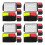 16Sets Fußball Referee Set Mit PVC Kartenhalter Und Stift Für Training 8