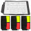 16Sets Fußball Referee Set Mit PVC Kartenhalter Und Stift Für Training 2
