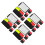 16Sets Fußball Referee Set Mit PVC Kartenhalter Und Stift Für Training 4