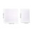 2Stk Acryl Clay Board Mit Raster, U-Förmige Pressplatte, Transparent 2