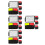 16Sets Fußball Referee Set Mit PVC Kartenhalter Und Stift Für Training 7