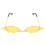 1 Uv- Sonnenbrille Kinder Gelb Chic 7
