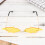 1 Uv- Sonnenbrille Kinder Gelb Chic 9