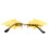 1 Uv- Sonnenbrille Kinder Gelb Chic 6