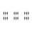 18Pcs Double Head Fingerboard Screwdrivers Multi Color Mini Skate Tool 6