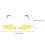 1 Uv- Sonnenbrille Kinder Gelb Chic 2