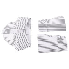 1Set Damen Berufs Halbfalscher Kragen Polyester Abnehmbar Mehrfarbig