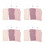 4Sets Baby Fotoshooting Swaddle Set Baumwoll- Decken 4