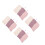 4Sets Baby Fotoshooting Swaddle Set Baumwoll- Decken 10