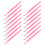 500Stk Nagelkunst Picker Stift Pink Maniküre Tool Kunststoff 2