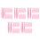500Stk Nagelkunst Picker Stift Pink Maniküre Tool Kunststoff 7