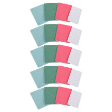 100Sheets Multifunctional Nail Buffer Blocks Sandpaper Assorted Colors