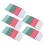 100Sheets Multifunctional Nail Buffer Blocks Sandpaper Assorted Colors 2