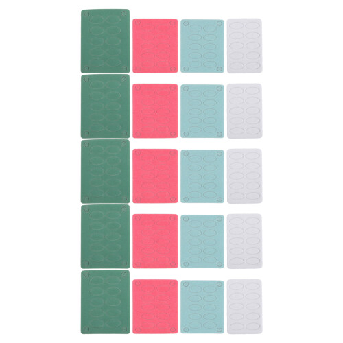 100Sheets Multifunctional Nail Buffer Blocks Sandpaper Assorted Colors 2