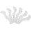 30Sheets Silver Natural-Look Temporary Freckles Waterproof Face Decals 2