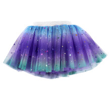 Vielseitiger Kinder Auftrittsrock Tutu Rock Mehrfarbig