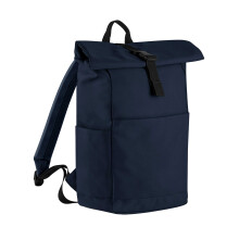 (One Size, Navy) Bagbase Premium Roll Top Recycled Backpack