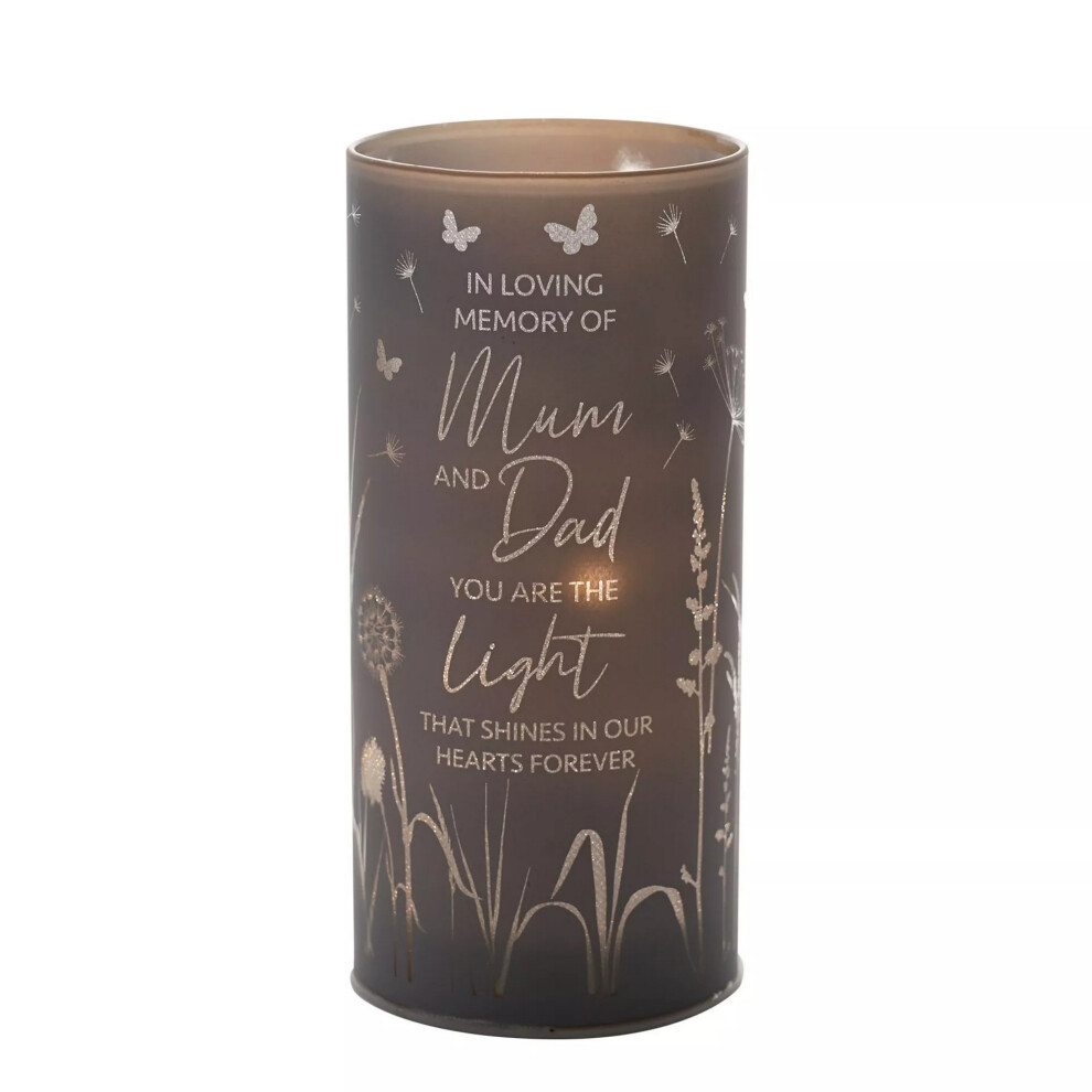 Celebrations Thoughts Of You Mum & Dad Tube Lamp