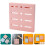 2Stk Messerhalter Wand Pink Luftdurchlässig Robust Für 9