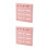 2Stk Messerhalter Wand Pink Luftdurchlässig Robust Für 3