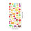 4Sheets Assorted Color Cartoon Fruit Vegetable Stickers Kids 3D Decals 3