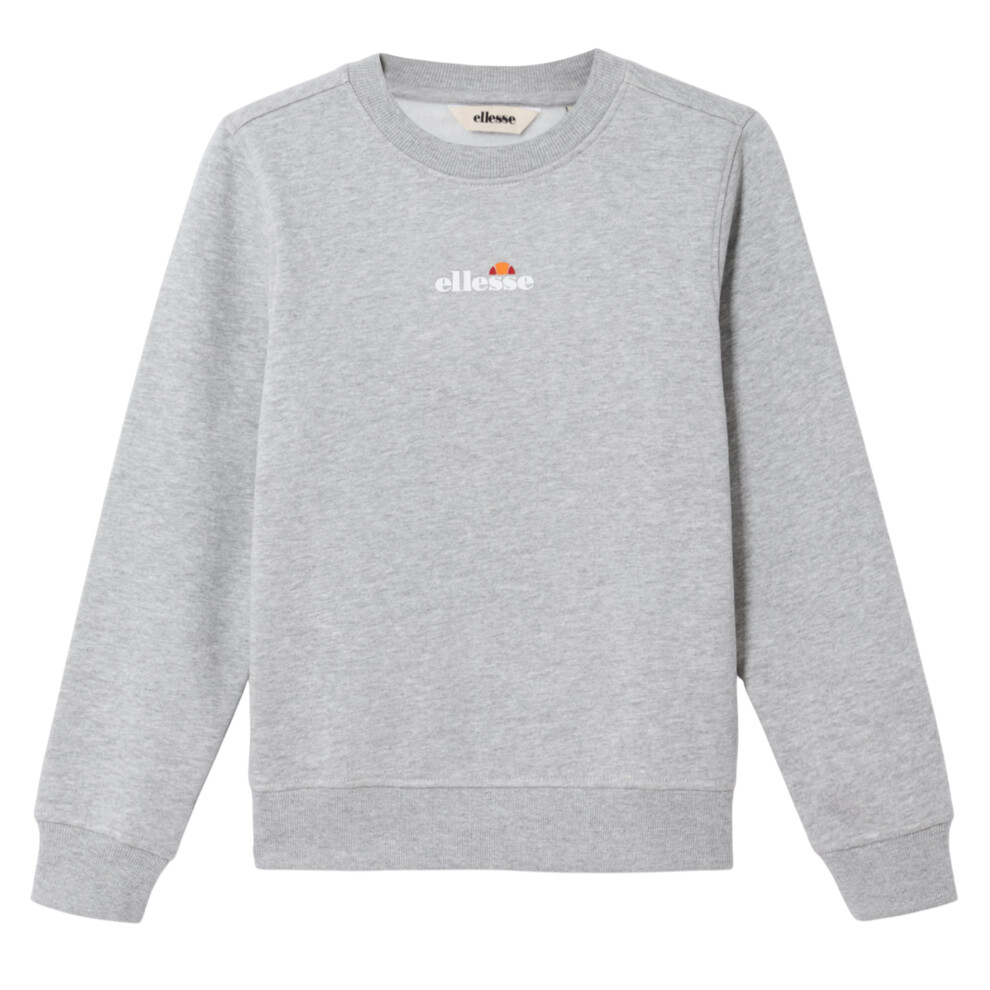 Ellesse (8-9 Years, Light Grey Marl) Boys Fairros 2 Sweatshirt