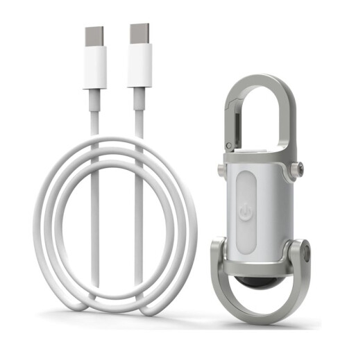 Flashlight, Waterproof Flashlight Keychain Flashlight Silver