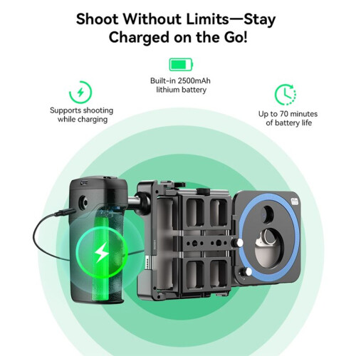 Mobile Phone Live Bracket Rabbit Cage  1/4 Inch Threaded Hole/Cold Shoe Interface for Video LED Mic Tripod 1