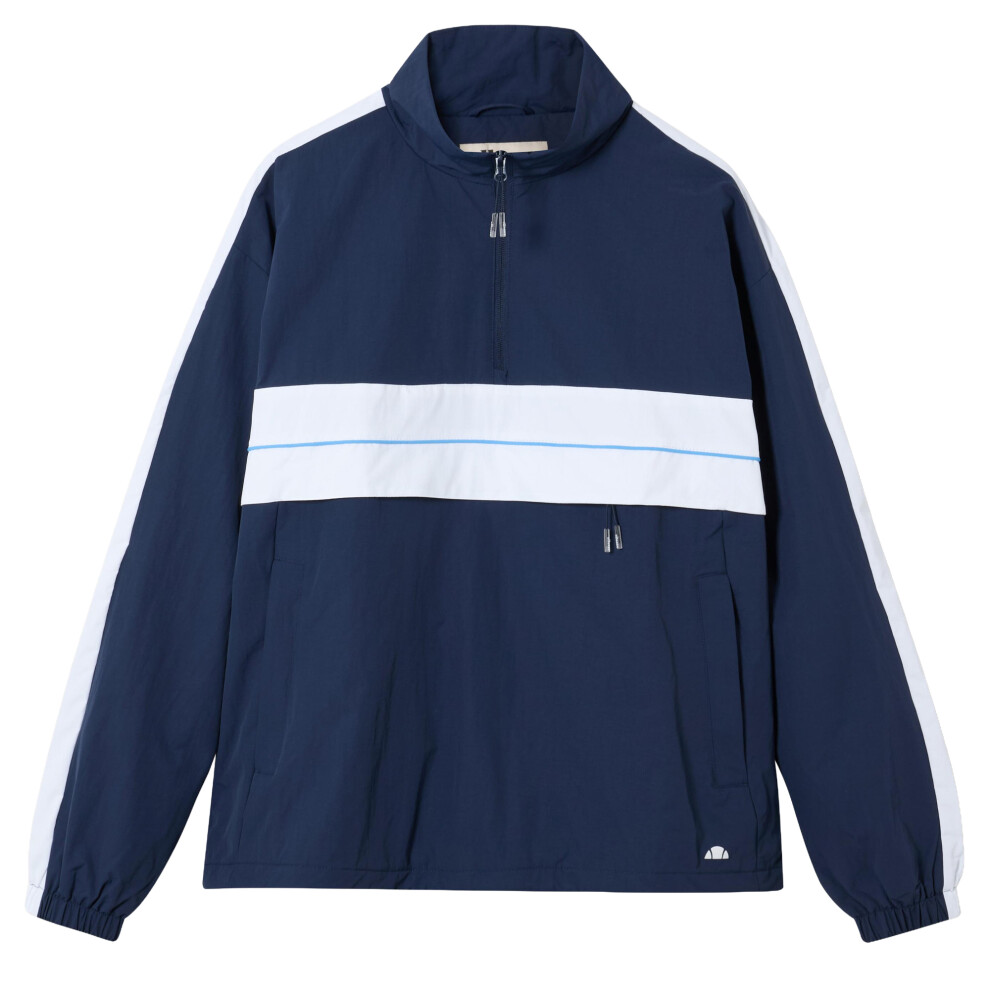 Ellesse (L, Navy) Mens Weslia Overhead Jacket Blue,Multicoloured
