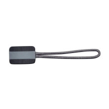 (One Size, Steel Grey) Printer Zip Pulls (Pack of 4)